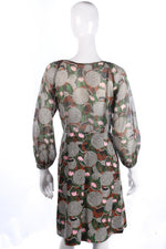 Montigo Bay Floral Print 1950s/60s Vintage Dress UK 10/12 - Ava & Iva