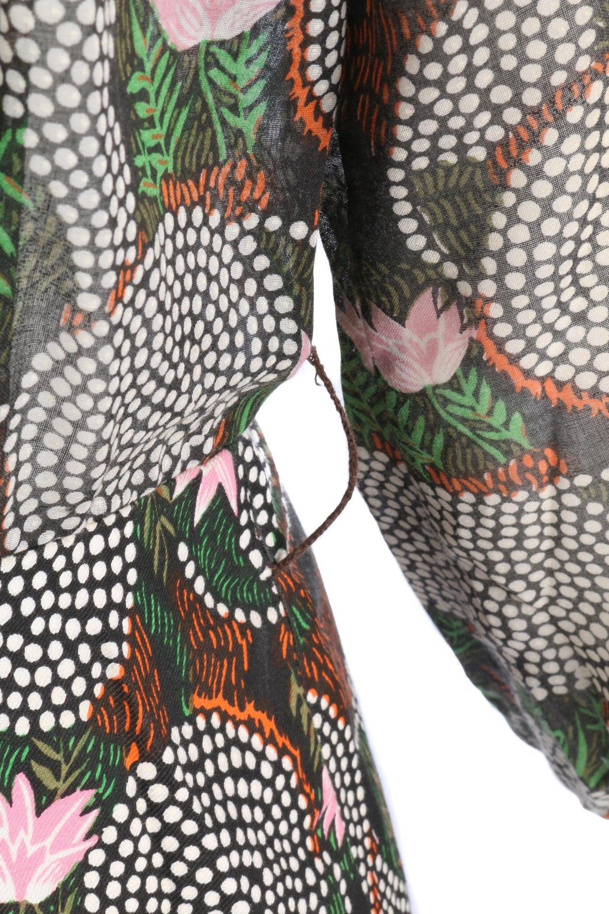 Montigo Bay Floral Print 1950s/60s Vintage Dress UK 10/12 - Ava & Iva