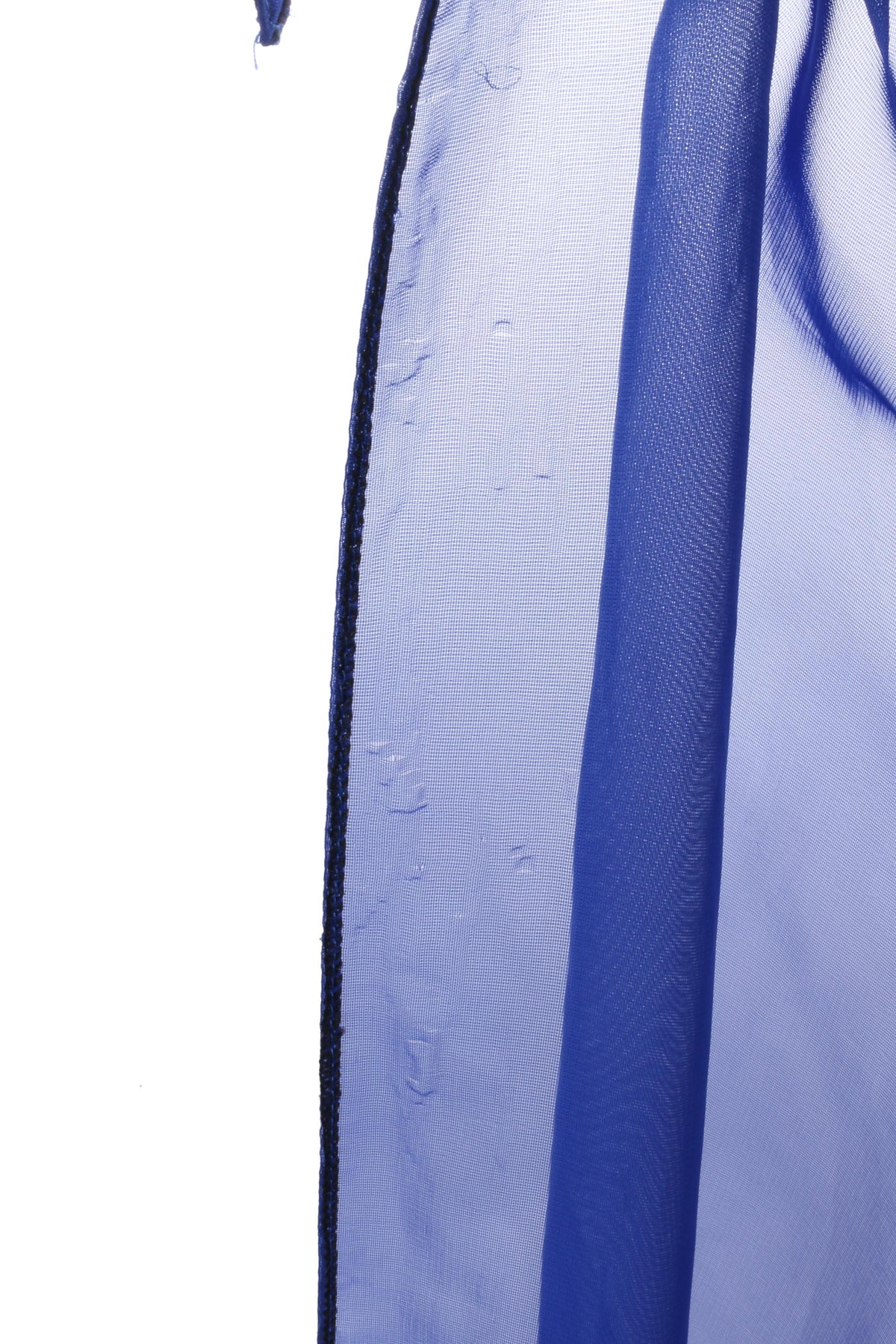 Beautiful blue handmade evening dress and shawl - Ava & Iva