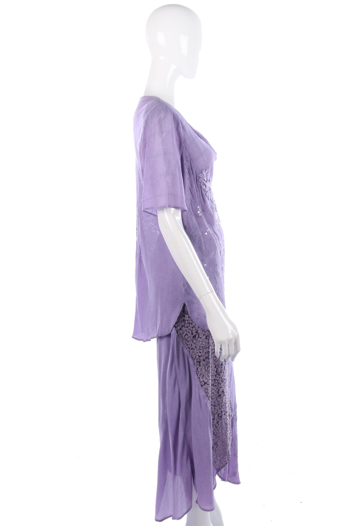 Pezzi Piazzi Italian purple skirt and top size M - Ava & Iva