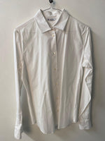 Loro Piana White Cotton Shirt Size IT48 (UK14/16) - Ava & Iva