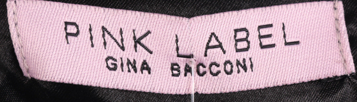 Gina Bacconi Pink Label Black Beaded 1920's Style Dress Size 10 - Ava & Iva