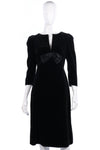 Charade Fabulous Vintage Velvet Dress Size 12 - Ava & Iva