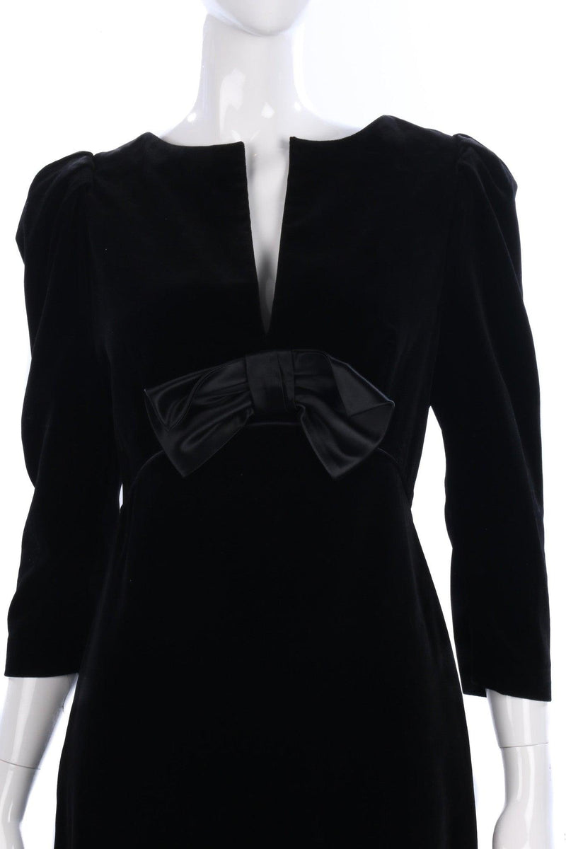 Charade Fabulous Vintage Velvet Dress Size 12 - Ava & Iva