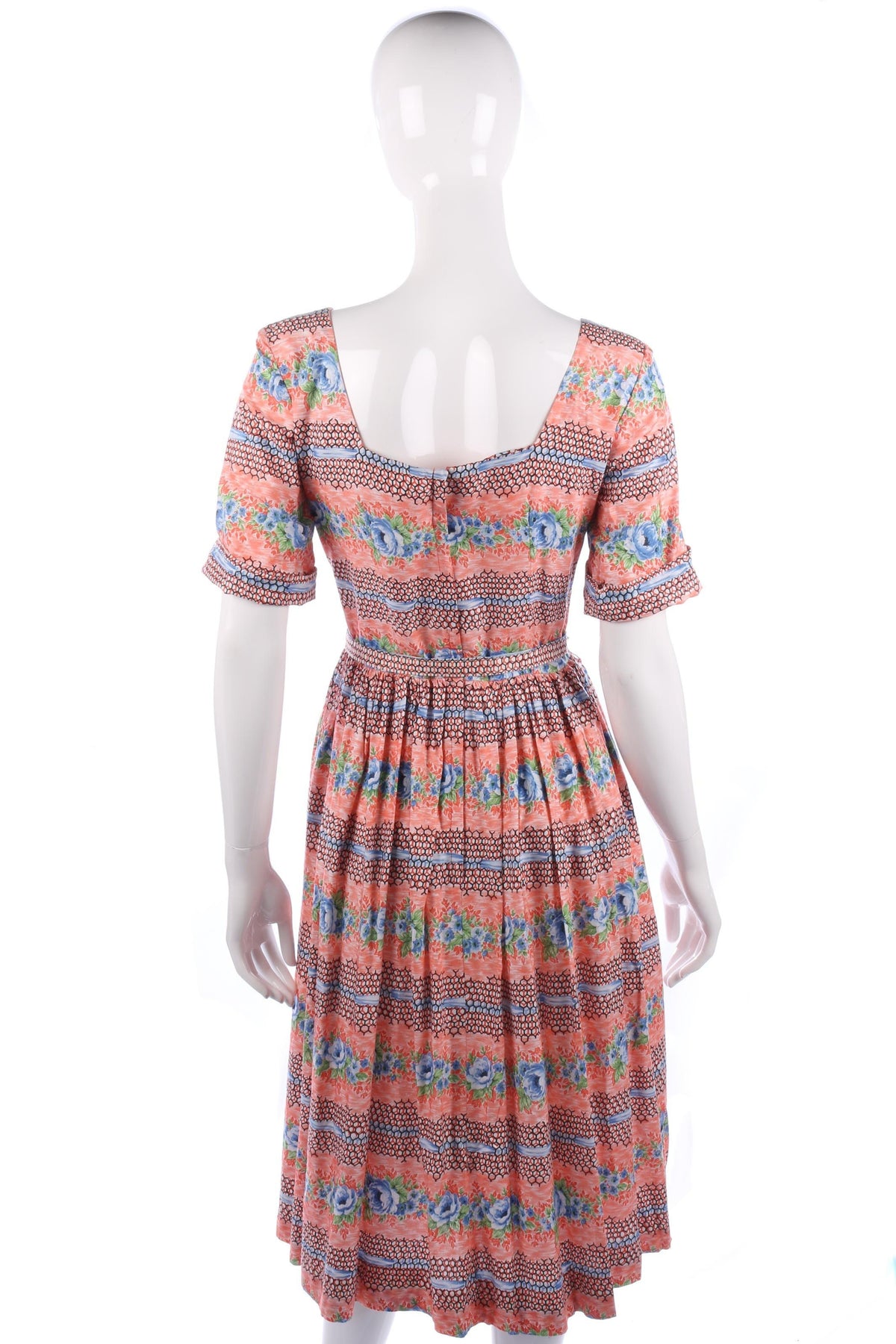 Fabulous 1950's Berkertex Vintage cotton dress size S - Ava & Iva