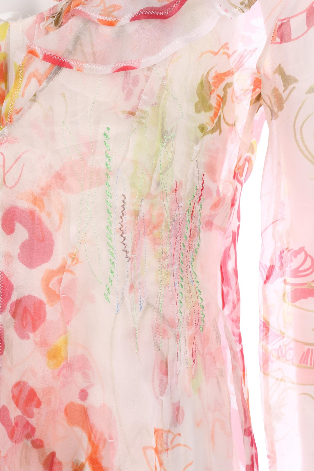 Silk Zapa dress, coat and scarf, size M - Ava & Iva