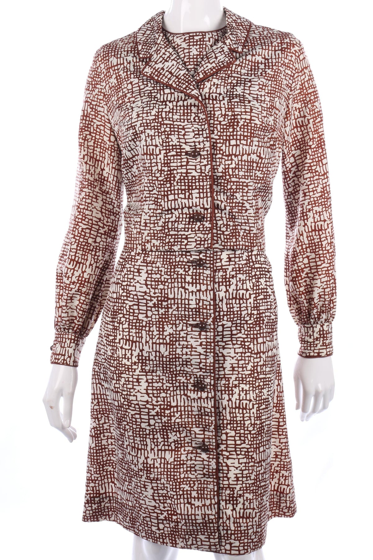 Fabulous Gerald Davies vintage 1960's dress and jacket size S/M - Ava & Iva
