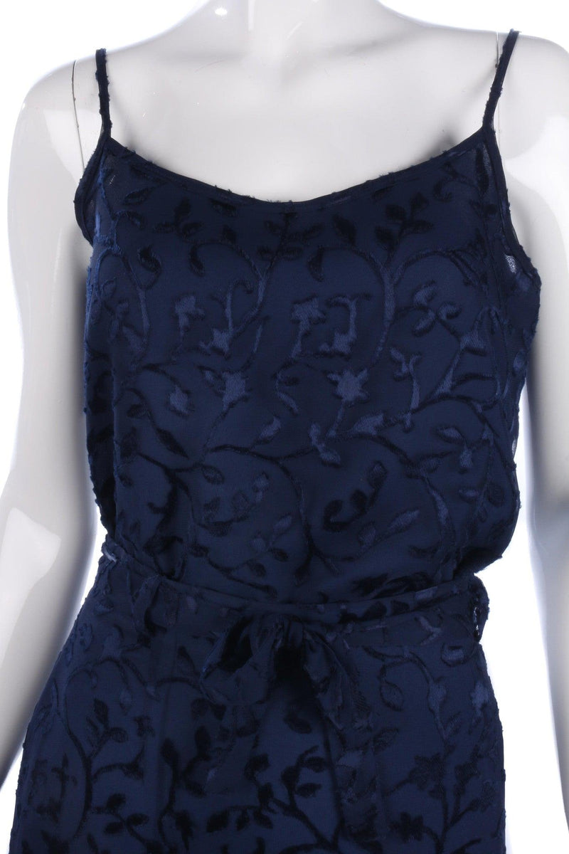 Betty Barclay Three Piece Skirt Top and Jacket Dark Blue Size 10 - Ava & Iva