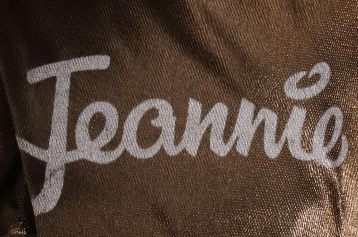 Jeannie black floral maxi dress label