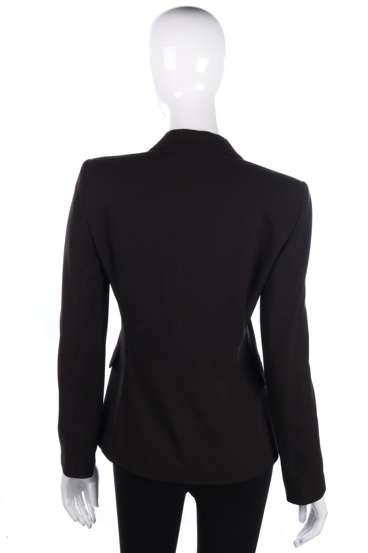 Emporio Armani Jacket Dark Brown IT42 UK10 - Ava & Iva