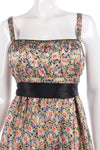 Linea Dress 100% Silk Floral Pattern Lined Stunning Size 14 - Ava & Iva