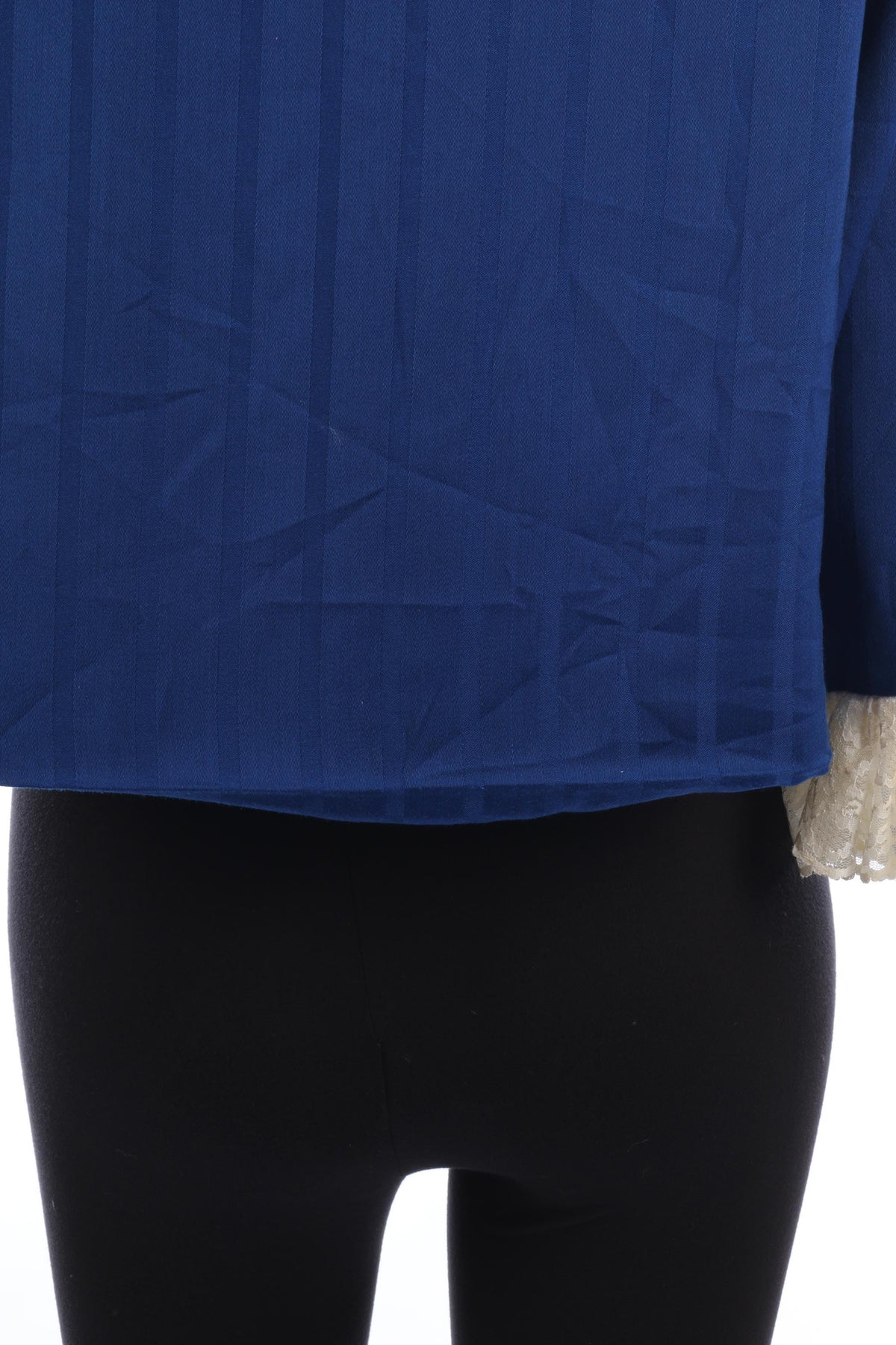 Harold K California by Hal Krasell Blue Jacket with Lace UK 8/10 - Ava & Iva