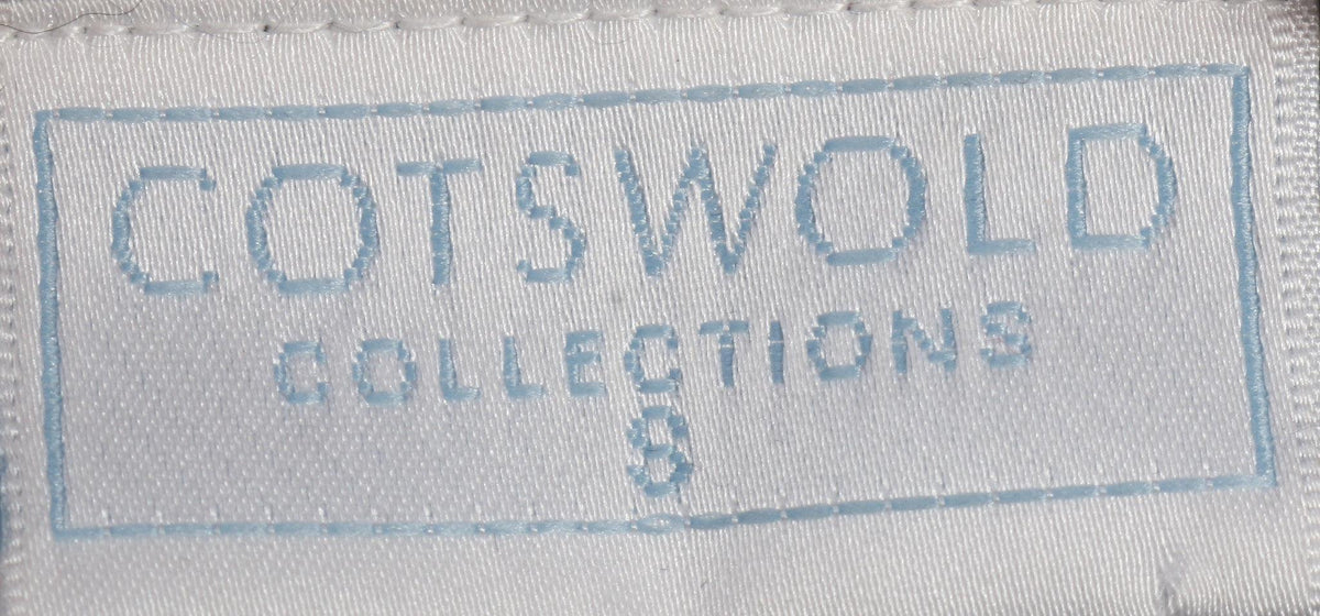 Cotswold Collections Silk and Cashmere Dark Blue Jumper with Sequins Size 8 - Ava & Iva