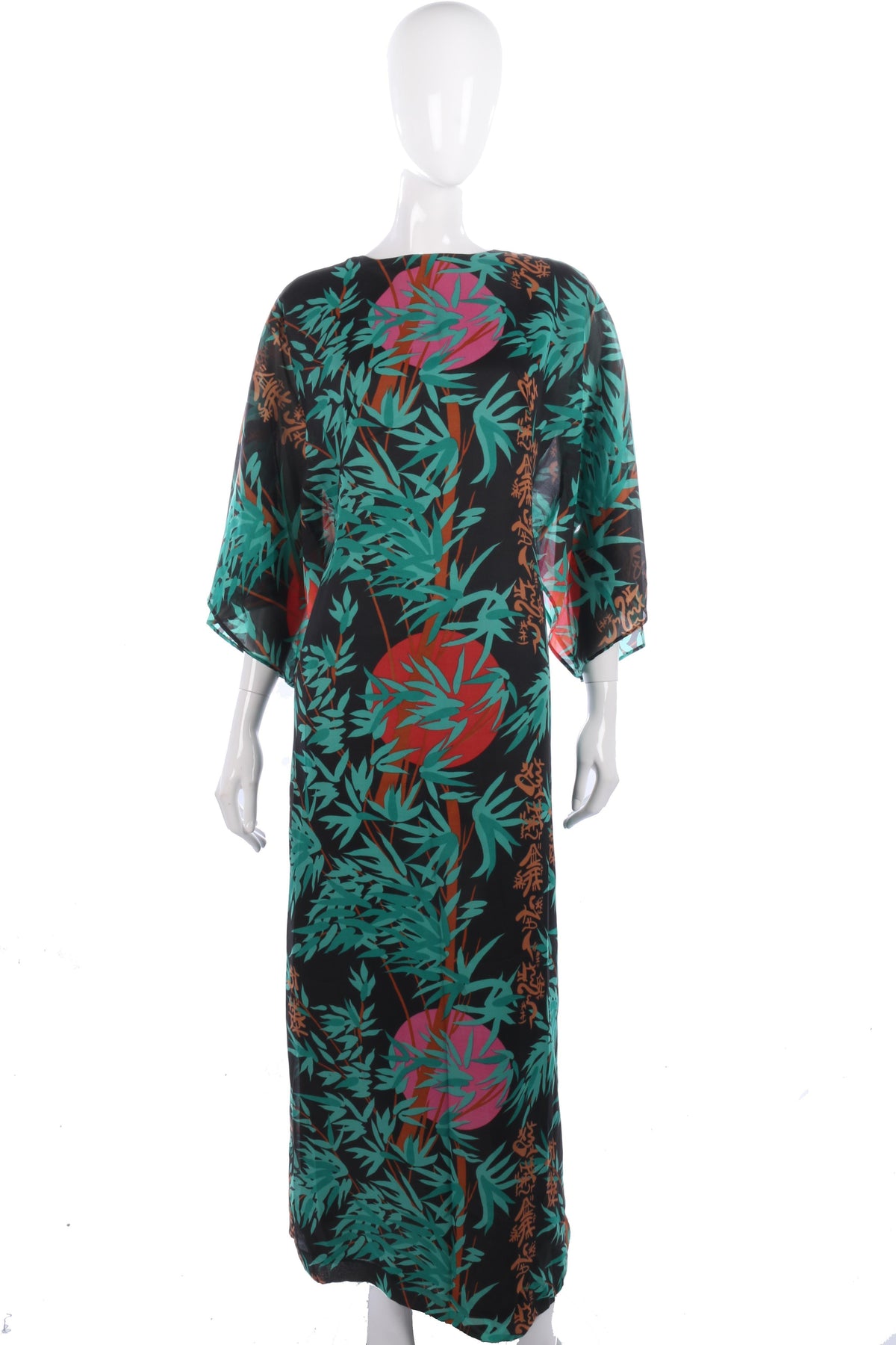 Fabulous 1970's California vintage floral dress size 14 - Ava & Iva