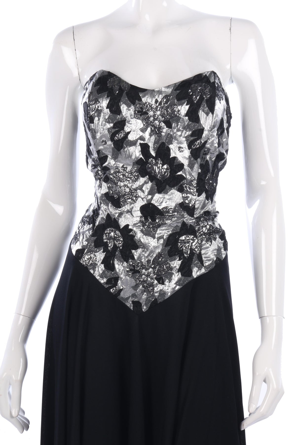 Kristina black and silver dress and jacket size M - Ava & Iva