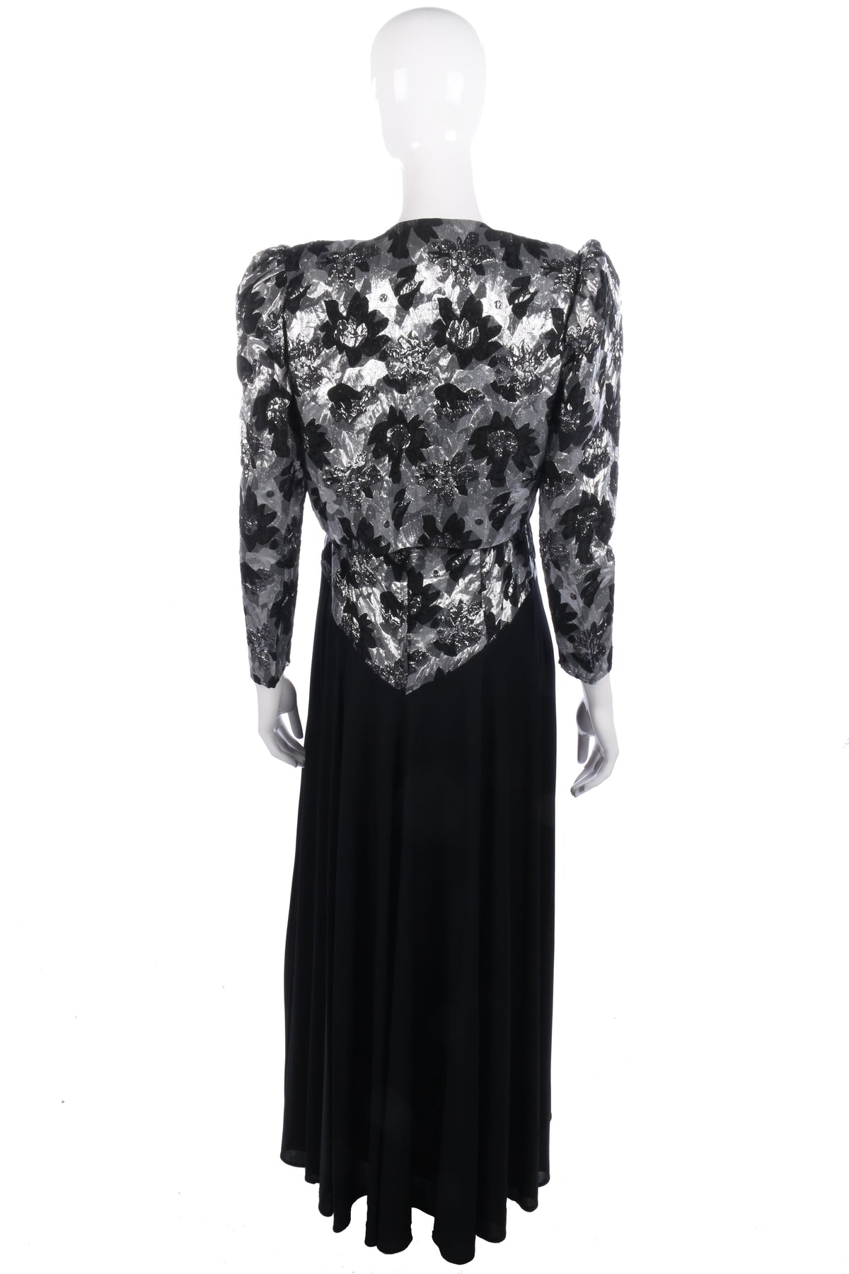 Kristina black and silver dress and jacket size M - Ava & Iva