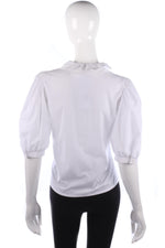 Hargo white vintage blouse size M - Ava & Iva