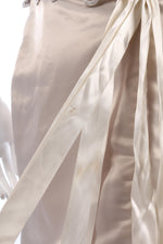 Scott McClintock cream  ball gown size 10 - Ava & Iva
