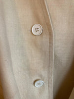 Guy Laroche Linen Lemon 3/4 Sleeved Belted Jacket UK Size 10 - Ava & Iva