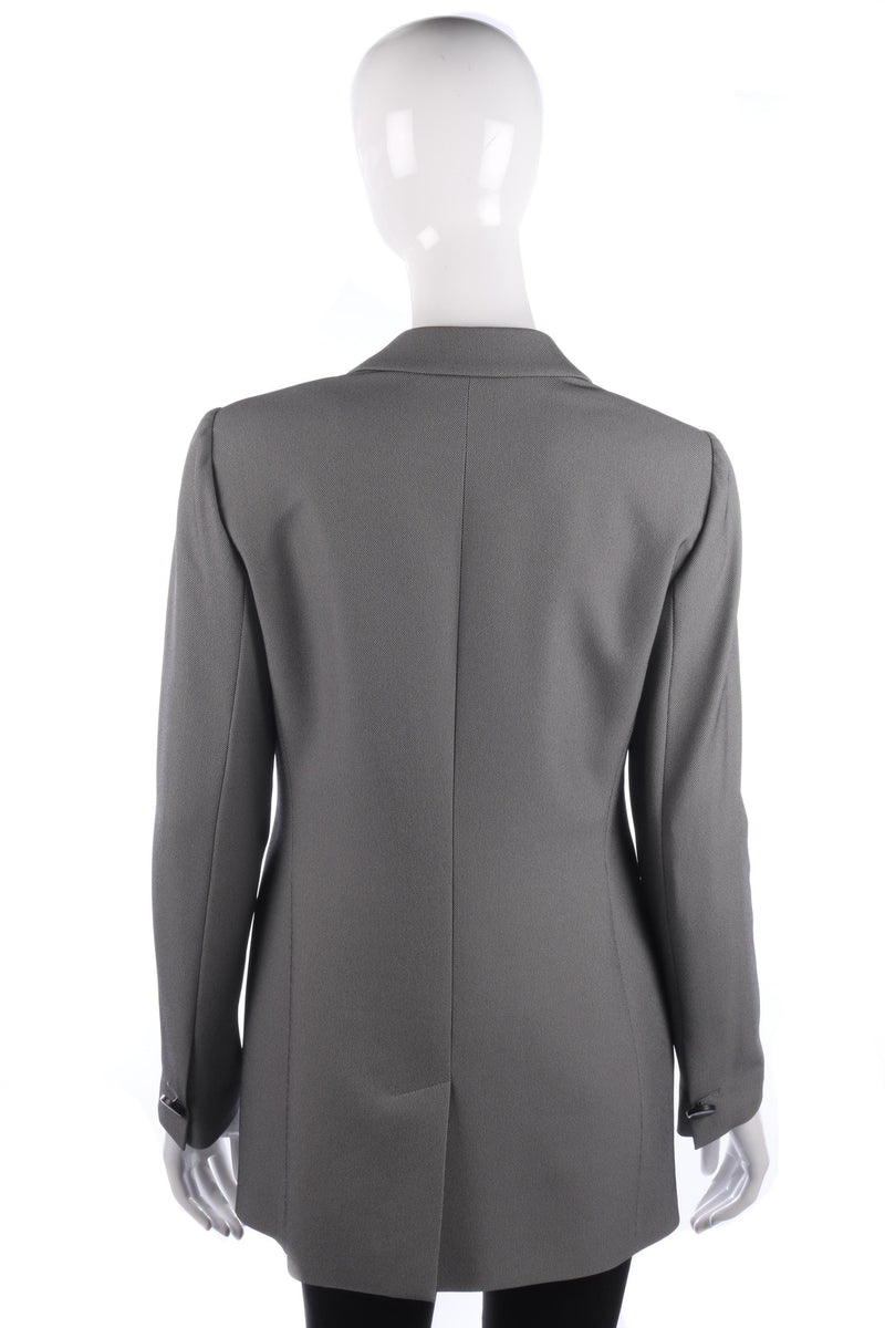 Emporio Armani Italian Jacket Grey Size 10 - Ava & Iva