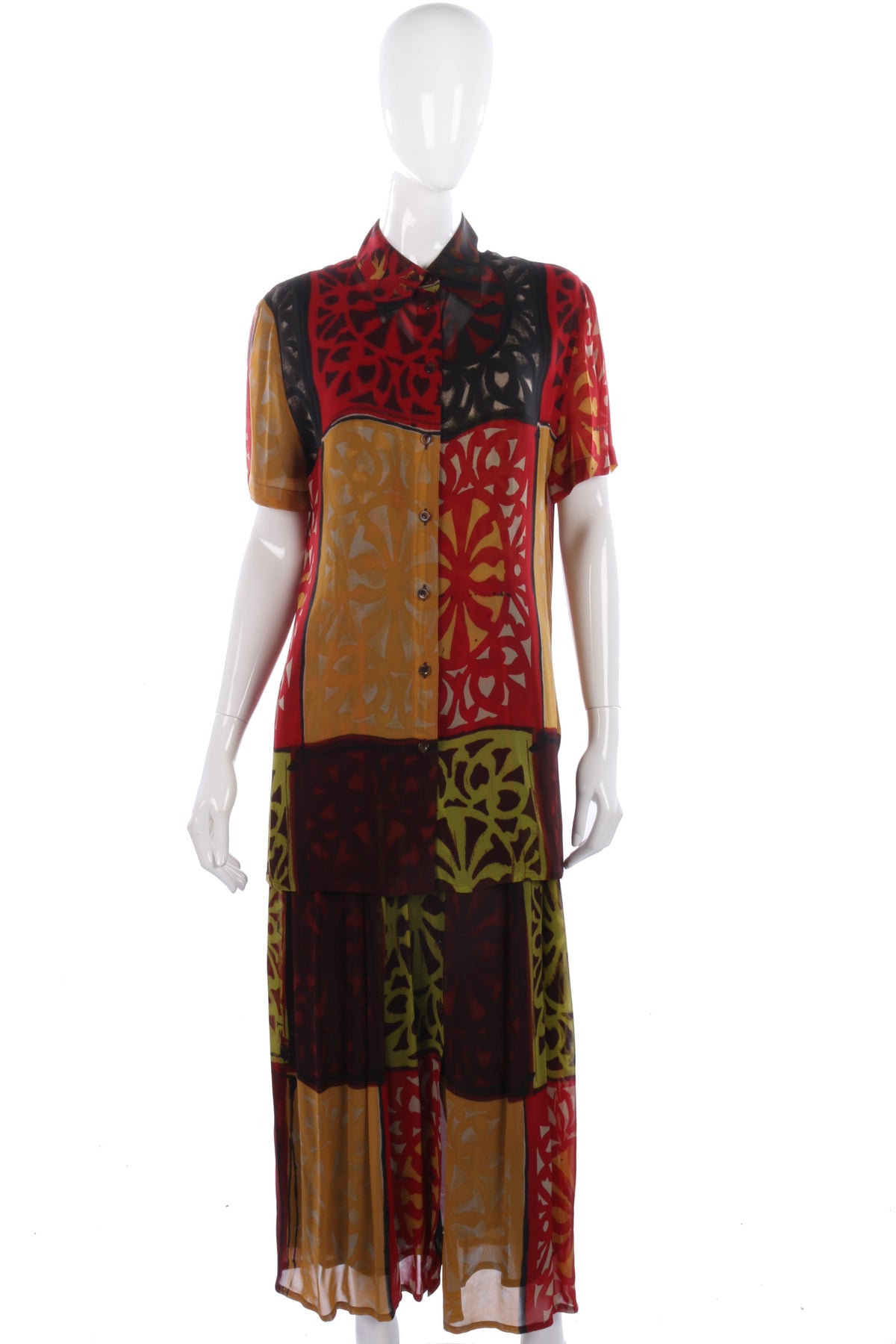 Blacky Dress matching dress and over shirt size 12 - Ava & Iva