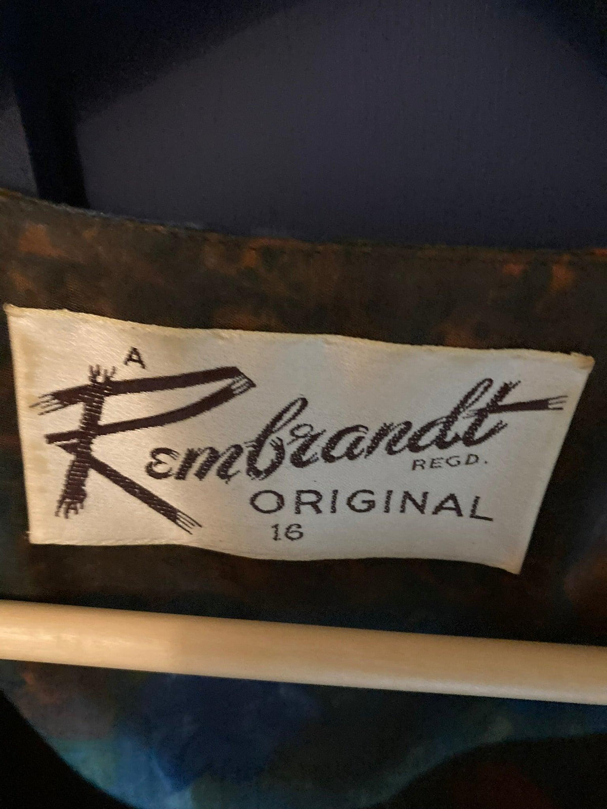 Rembiandt Original Cotton Multi-Coloured Short Sleeved Top UK Size 16 - Ava &amp; Iva