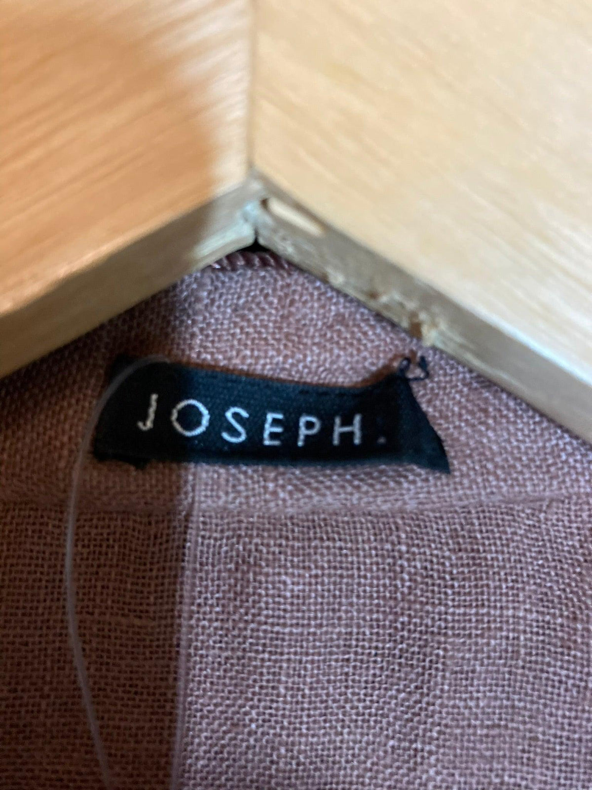 Joseph Linen Bronze Long Sleeved Blouse UK Size 12 - Ava & Iva