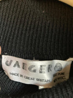 Jaeger Wool Black Long Sleeved Jumper Dress UK Size Medium - Ava & Iva