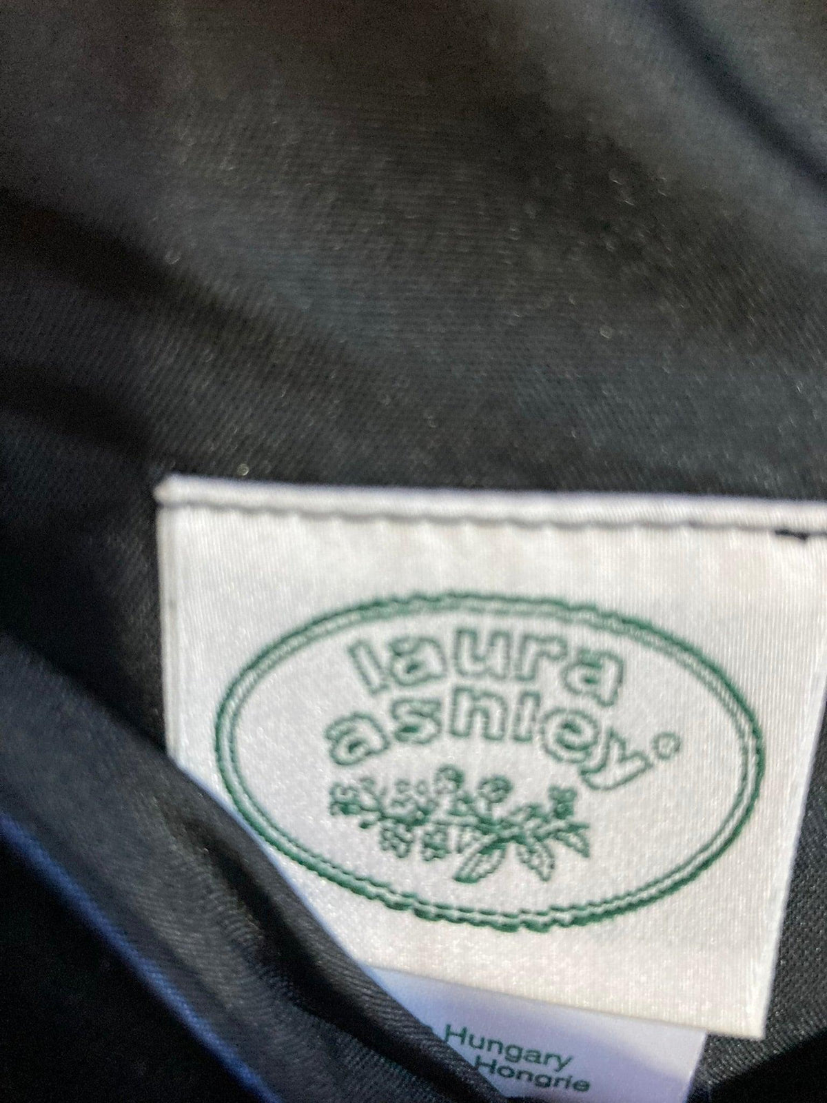 Laura Ashley Blue Short Sleeved Occasion Dress UK Size 14 - Ava & Iva