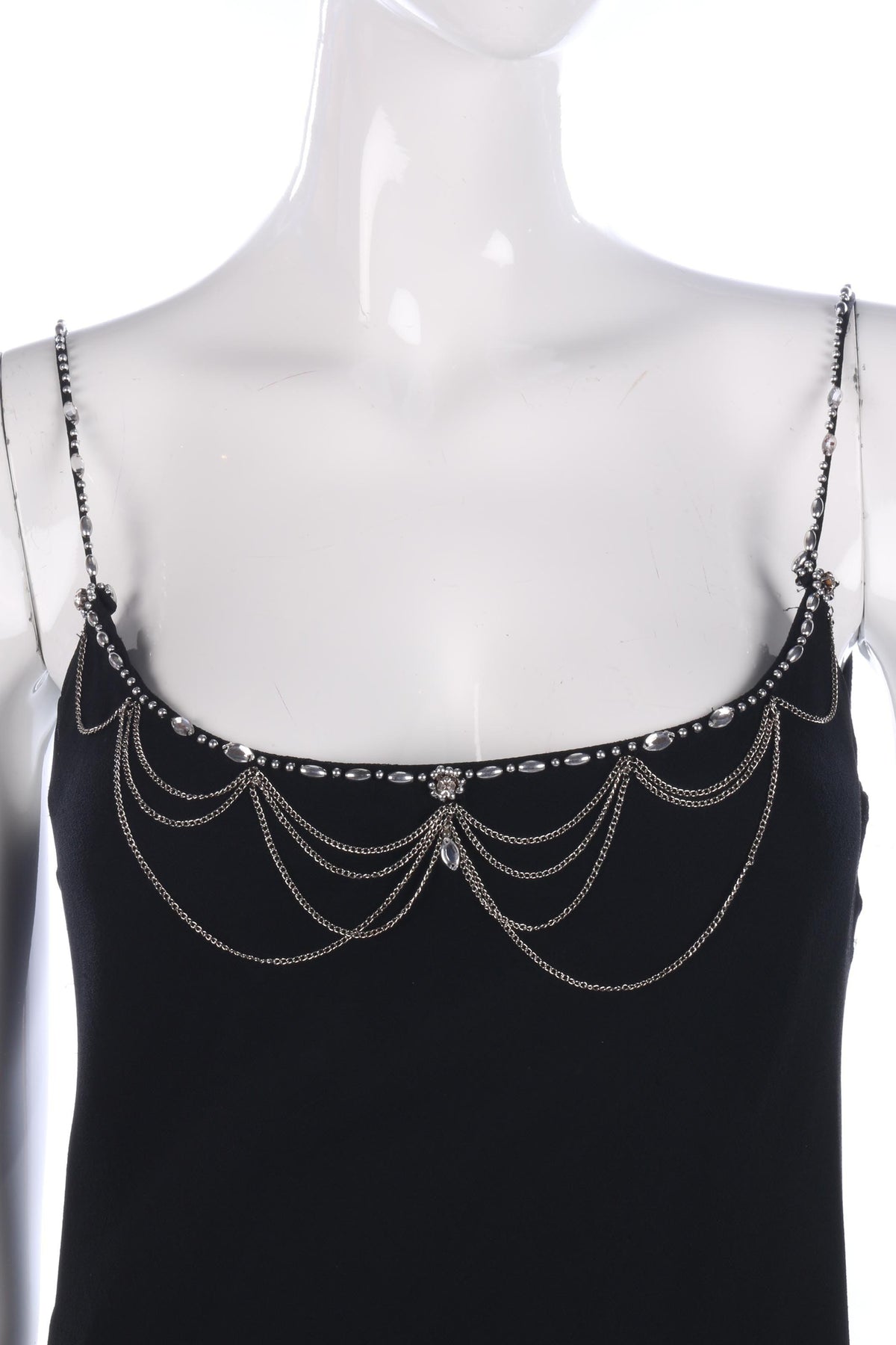 Gina Bacconi simple black dress, size M - Ava & Iva