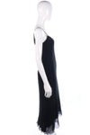 Gina Bacconi simple black dress, size M - Ava & Iva