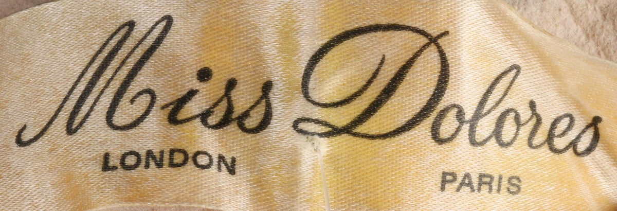 Miss Dolores Vintage Faux Fur Busby Hat 59cm - Ava & Iva