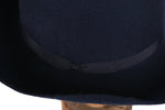 Laura Ashley Fedora Navy Blue 100% Wool Hat 55cm - Ava & Iva