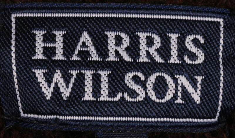 Harris Wilson dark brown winter jumper size 14/16 label
