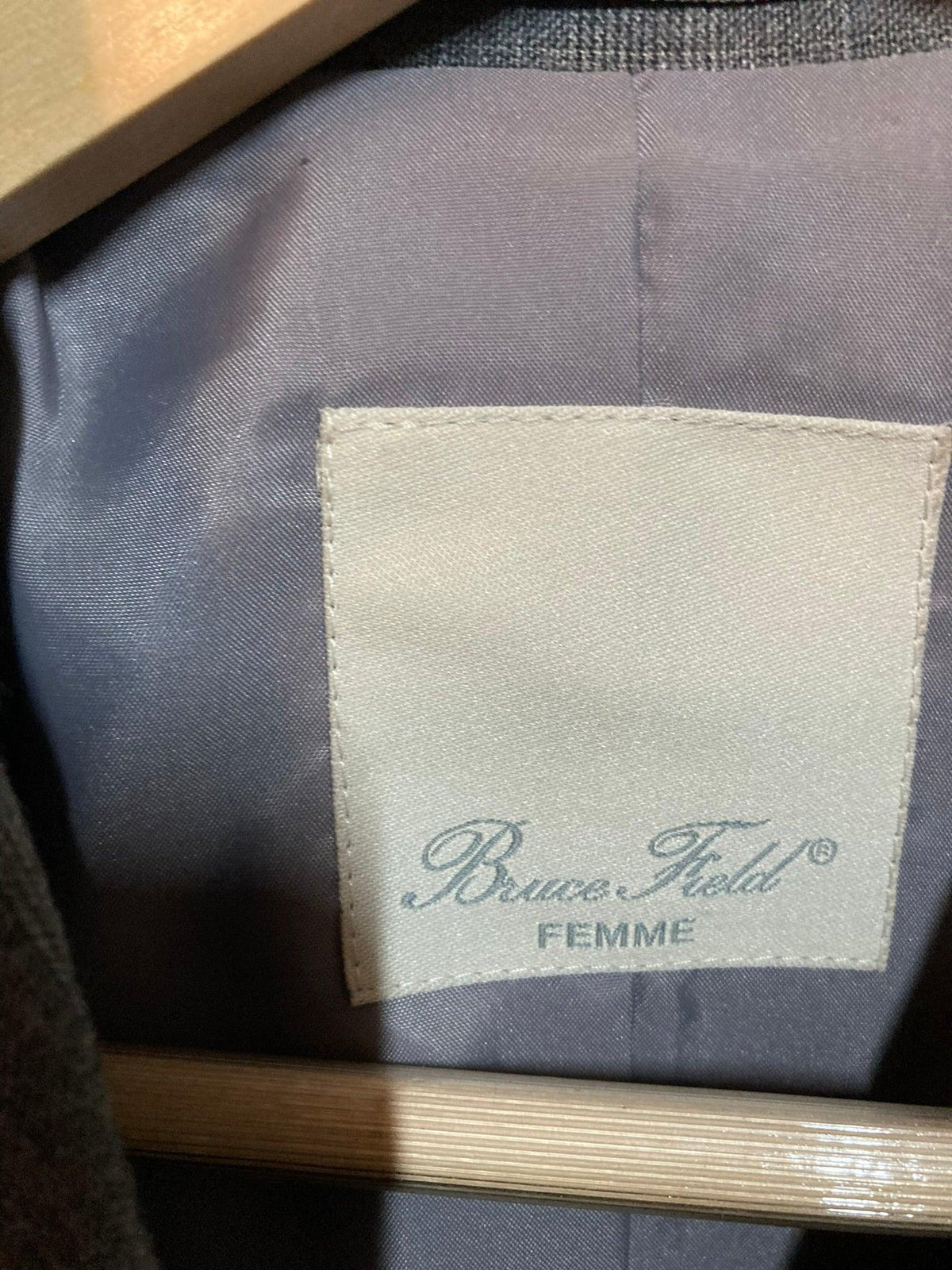 Bruce Field Femme Grey Skirt Suit UK Size 12 - Ava & Iva