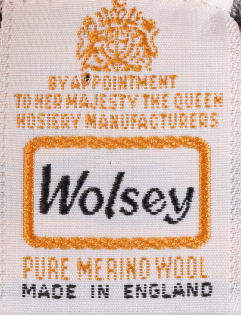Wolsey grey roll neck jumper size 12/14 label