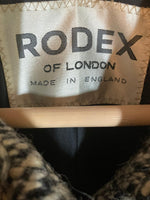 Rodex Wool Black & White Long Sleeved Coat UK Size 14 - Ava & Iva