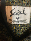 Vintage Seigal Green Multi-Flecked Long Sleeved Coat UK Size 14 - Ava & Iva