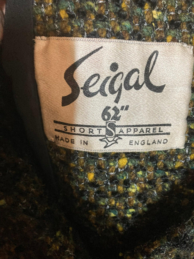 Vintage Seigal Green Multi-Flecked Long Sleeved Coat UK Size 14 - Ava & Iva