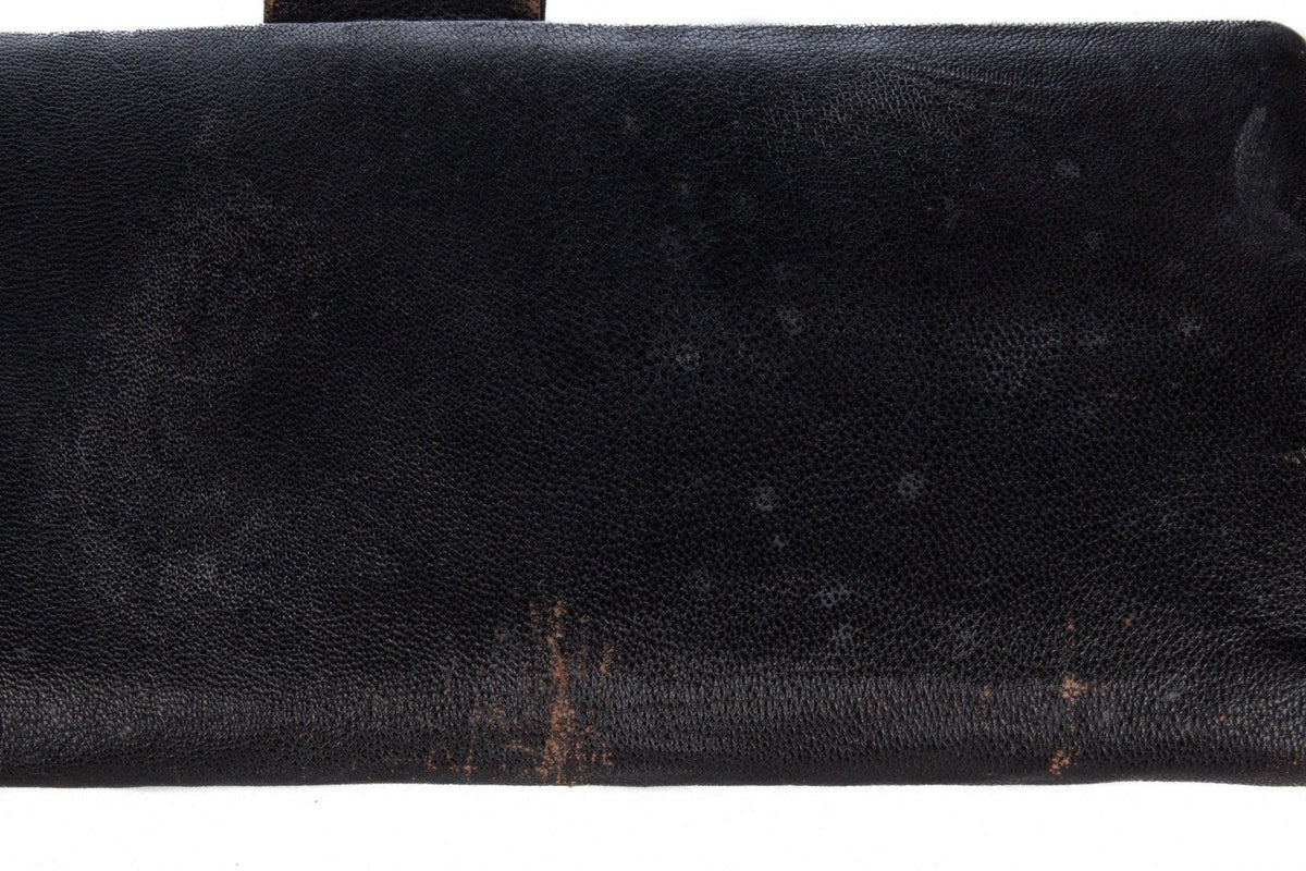 Vintage Leather Handkerchief and Gloves Bag - Ava & Iva