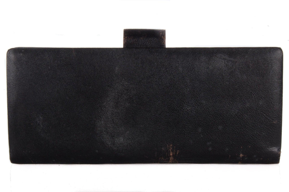 Vintage Leather Handkerchief and Gloves Bag - Ava & Iva