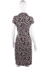 Fenn Wright Mason Polka Dot Pattern Dress Brown and Cream UK Size 10 - Ava & Iva