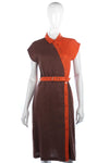 Fabulous vintage linen 1970's dress size S - Ava & Iva