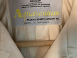 Aquascutum Cream Long Sleeved Coat UK Size 12 - Ava & Iva