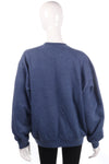 Reebok blue sweatshirt size M back