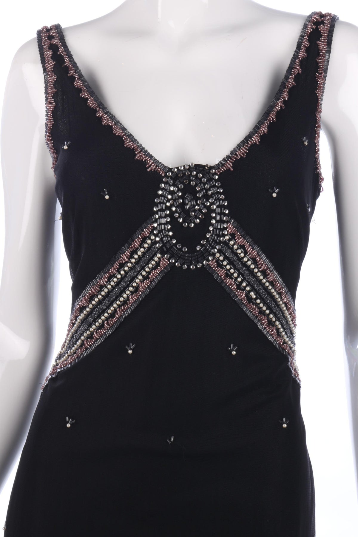 Fabulous French Connection beaded dress size 10 - Ava & Iva
