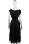 Fabulous vintage black lace skirt size M/L - Ava & Iva