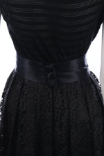 Fabulous vintage black lace skirt size M/L - Ava & Iva