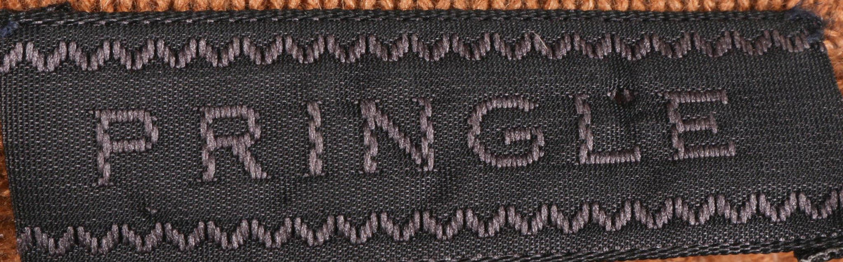 Pringle brown jumper size M label