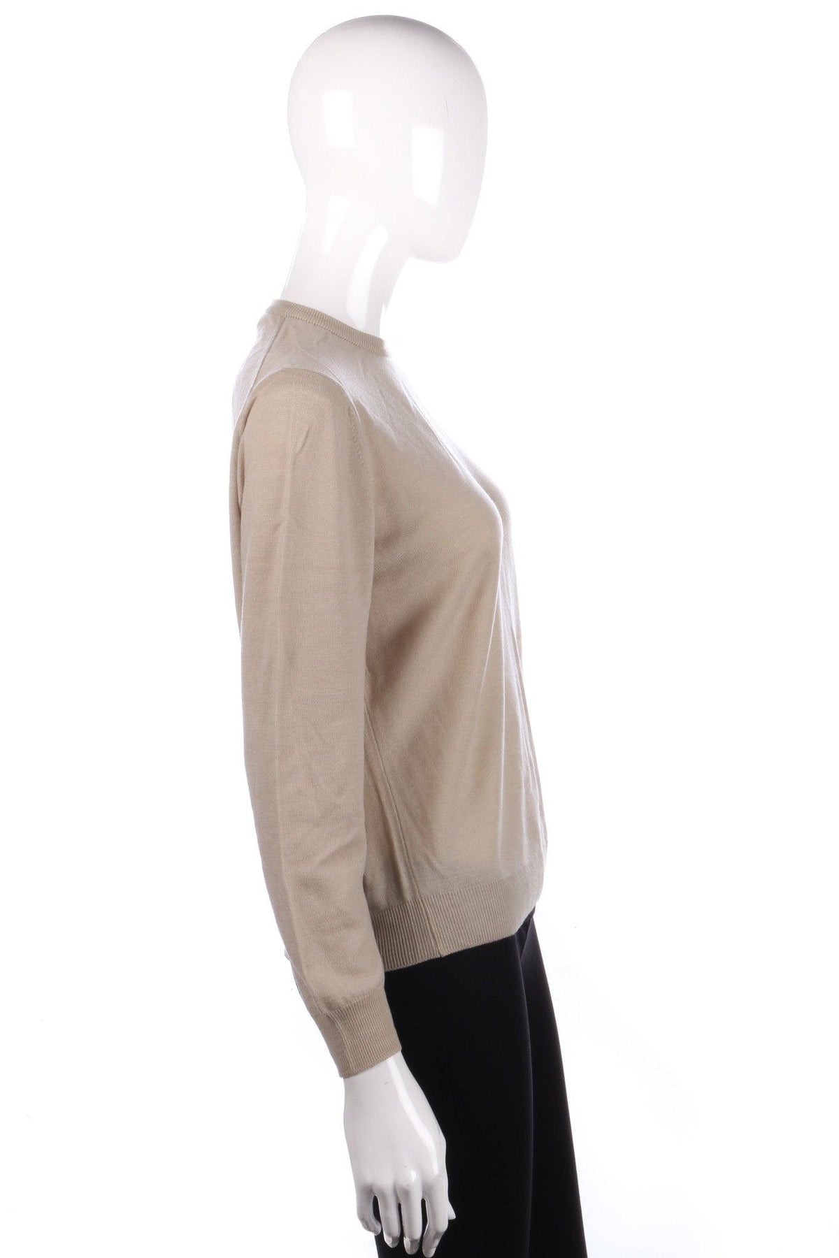 Jaeger light coloured jumper size M side